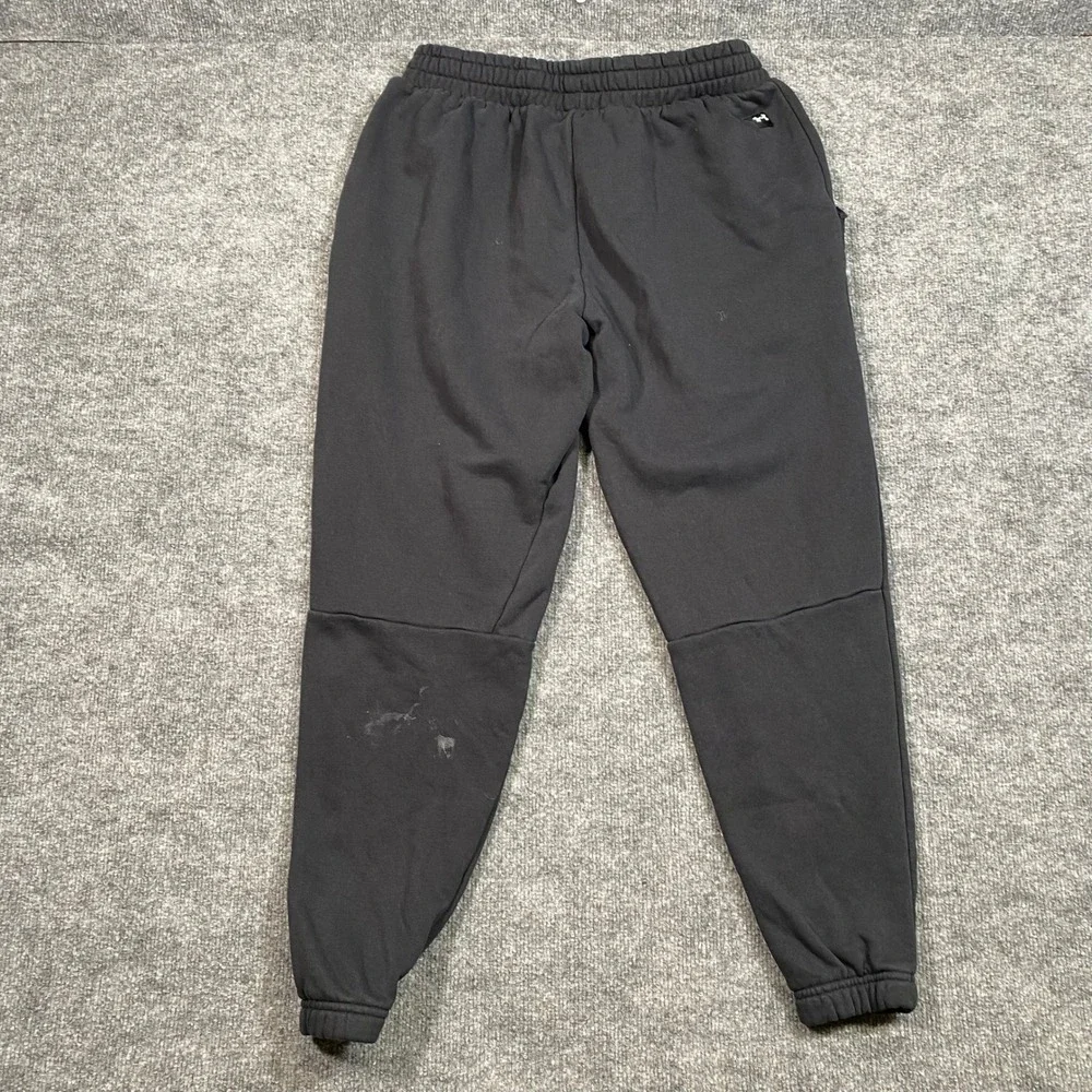 Under Armour Project Rock Mens Joggers Black Iron Paradise Sweatpants 1377440 LG